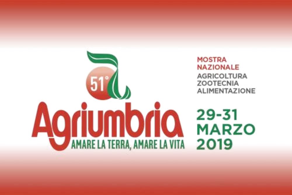 AGRIUMBRIA 2019
29 - 31 Marzo 51° edizione